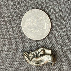 Hand Held Baby Pin Brooch Preemie Infant Pediatrician Nurse Obstetrician Midwife